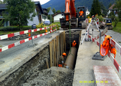 Lavey-Morcles – Eau potable et séparatif – Bordeux – En Rosetan